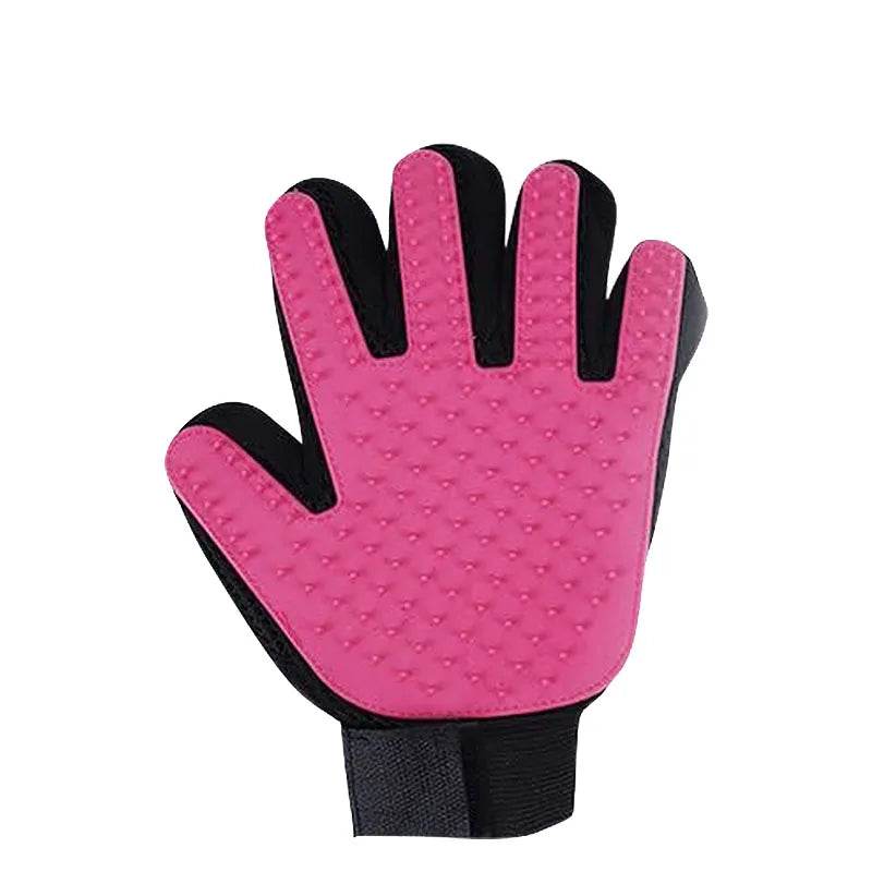Pet Hair Remover Glove – Grooming & Massage Brush for Cats/Dogs - Paw Nap Studios