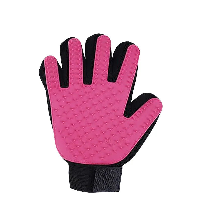 Pet Hair Remover Glove – Grooming & Massage Brush for Cats/Dogs - Paw Nap Studios