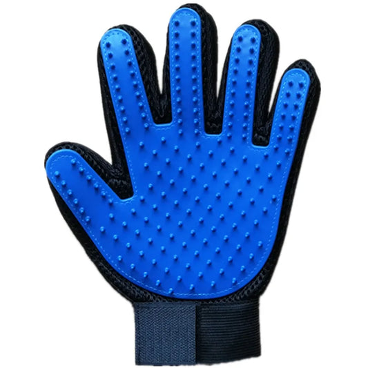 Pet Hair Remover Glove – Grooming & Massage Brush for Cats/Dogs - Paw Nap Studios 