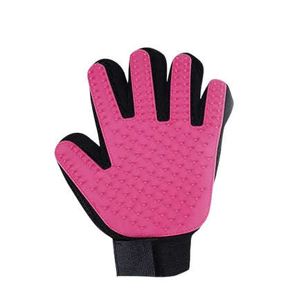 Pet Hair Remover Glove – Grooming & Massage Brush for Cats/Dogs - Paw Nap Studios 